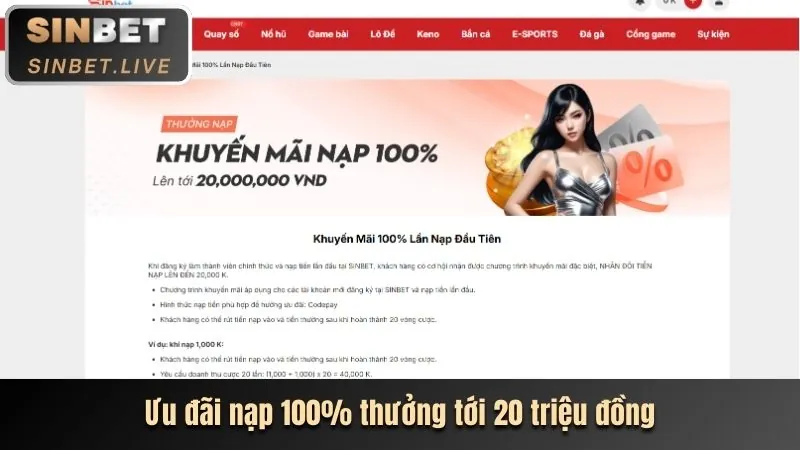 Tổng quan các loại khuyến mãi vn123